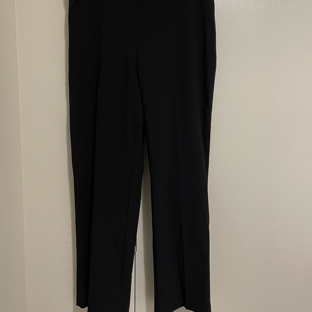 Sag Harbor Black Dress Pants Straight Leg 8P